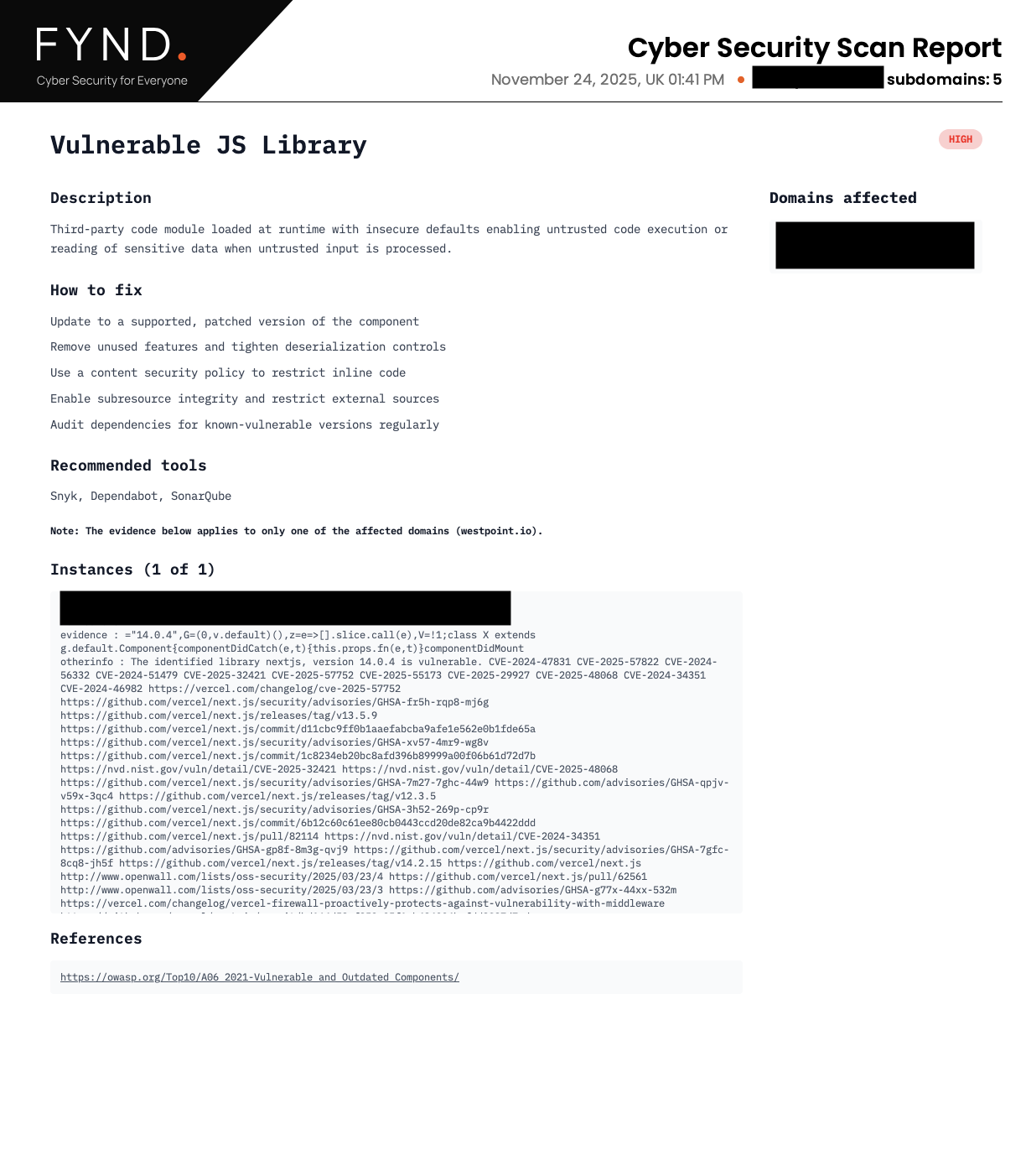 FYND Developer Report